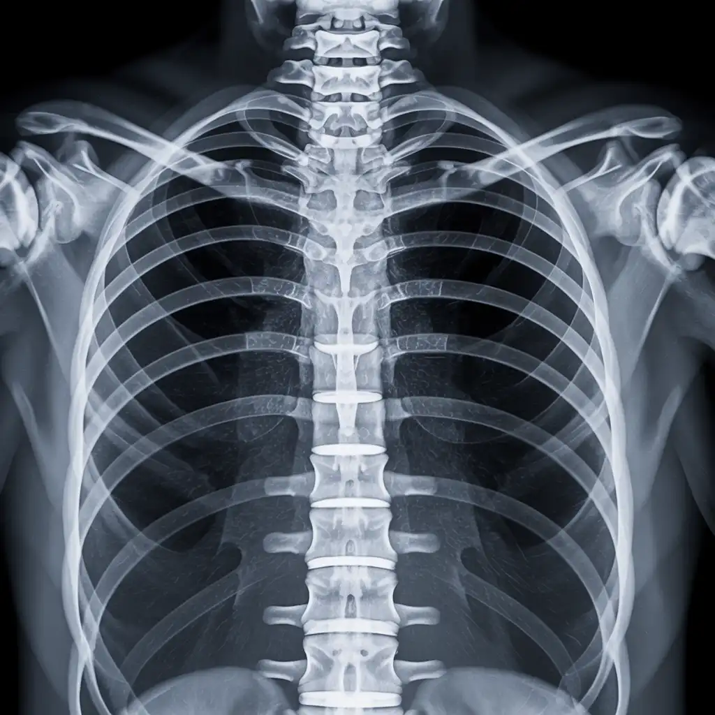 radiografia dorsale