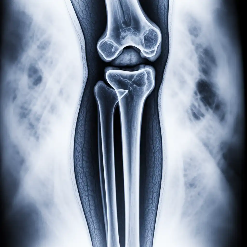 radiografia gamba