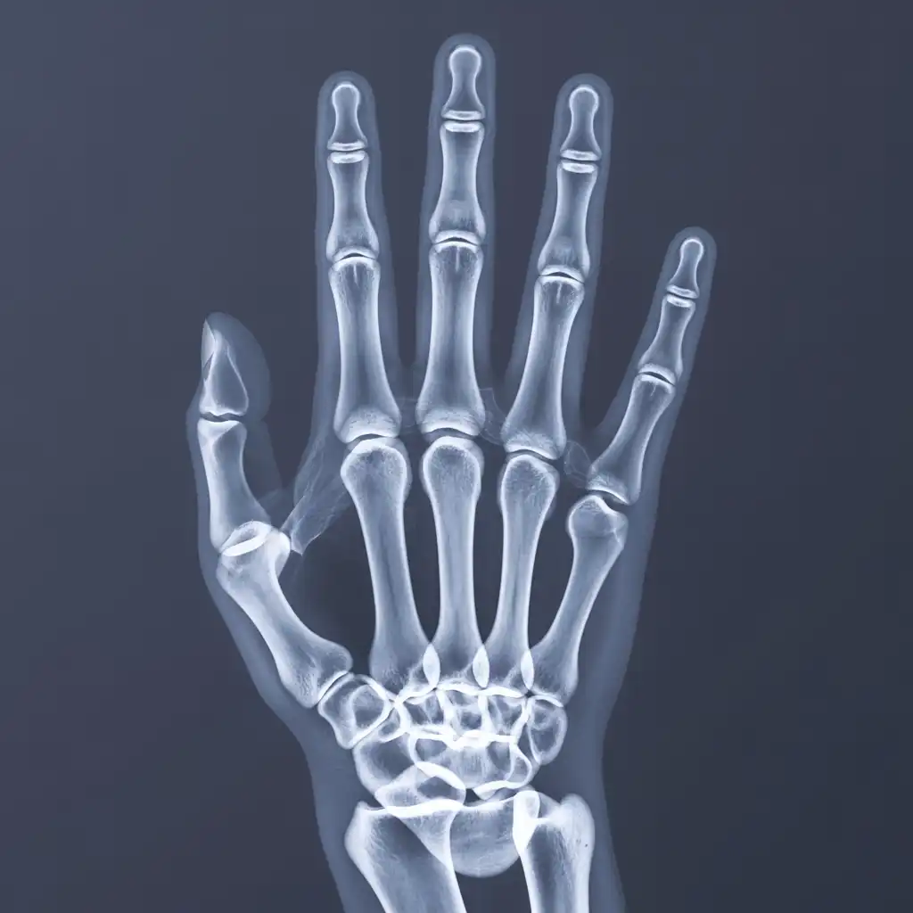 radiografia mano